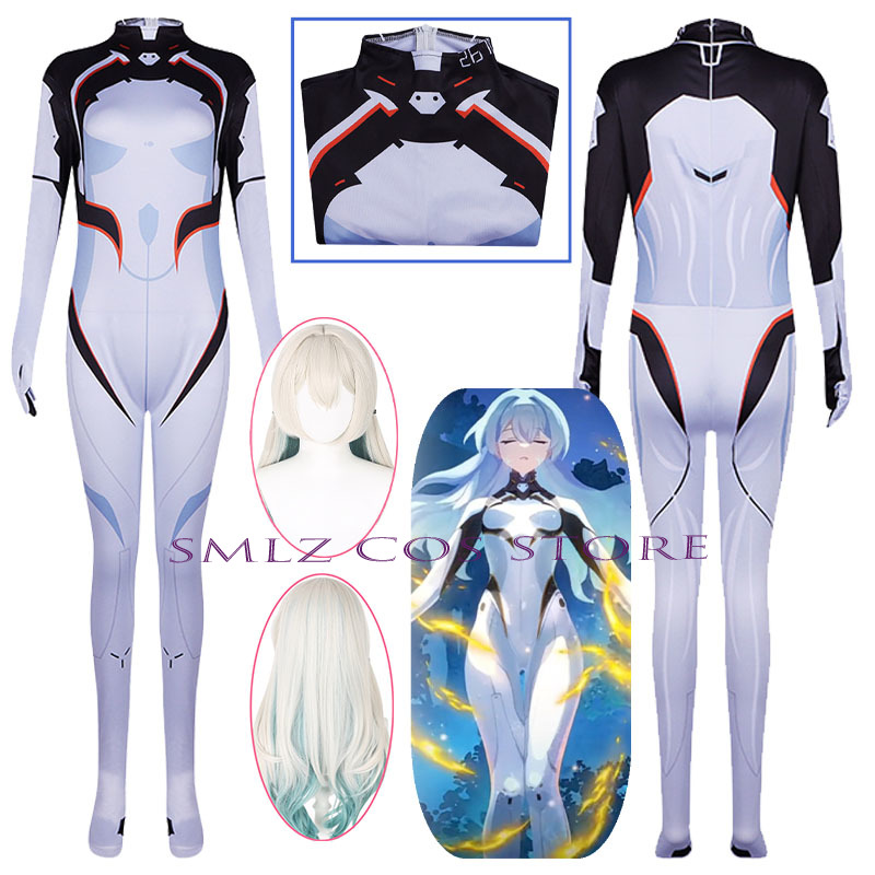 Anime Cosplay Jumpsuit - เกม Honkai Star Rail Firefly คอสเพลย์เครื่องแต่งกาย
