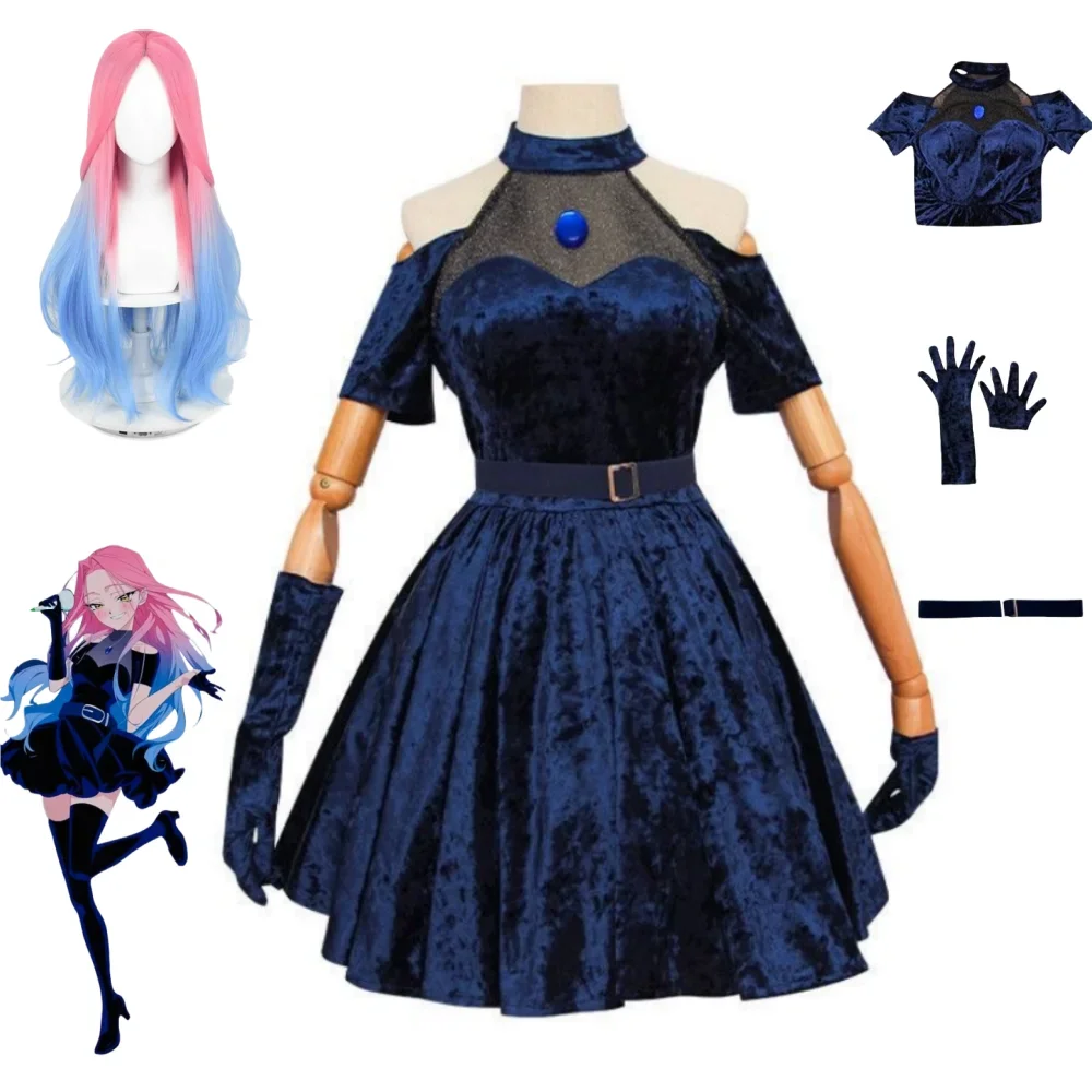 2026 มิซิคอสเพลย์เครื่องแต่งกา - Anime Cosplay Blue Hair บทวิจารณ์และราคา