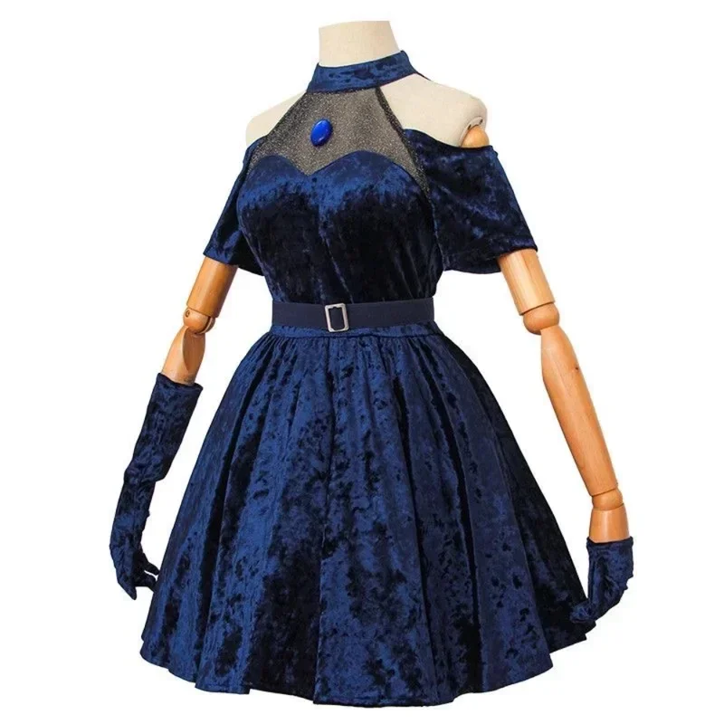 ชุดคอสเพลย์มิซิ ชุดคอสเพลย์อนิ - Anime Cosplay Blue Hair บทวิจารณ์และราคา