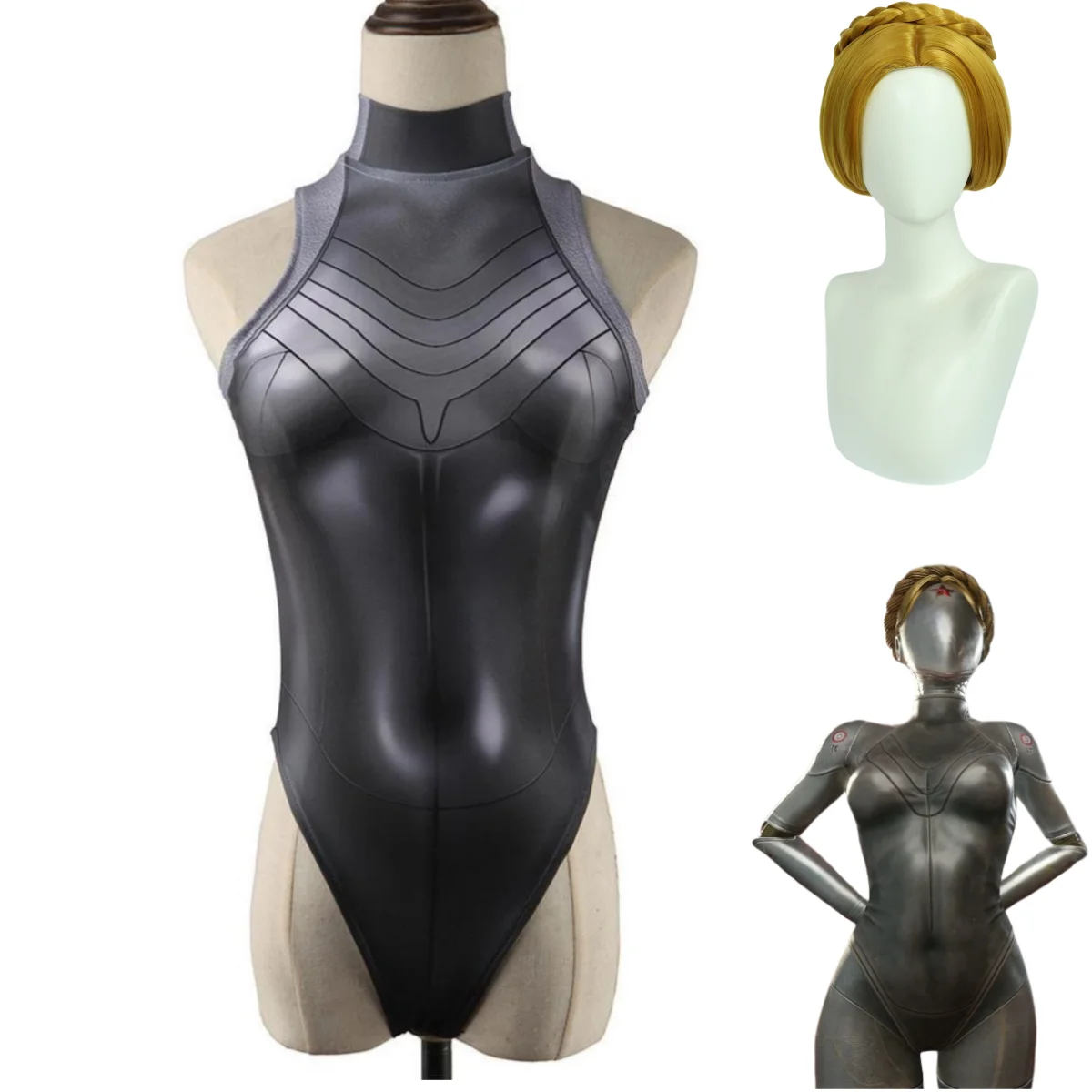 ชุดคอสเพลย์หุ่นยนต์แฝดสำหรับผู - Anime Cosplay Jumpsuit บทวิจารณ์และราคา