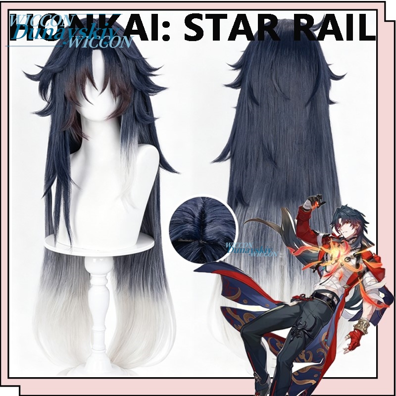 เกมฮอนไค สตาร์ เรล มอร์เทนา็กซ - Anime Cosplay Blue Hair บทวิจารณ์และราคา