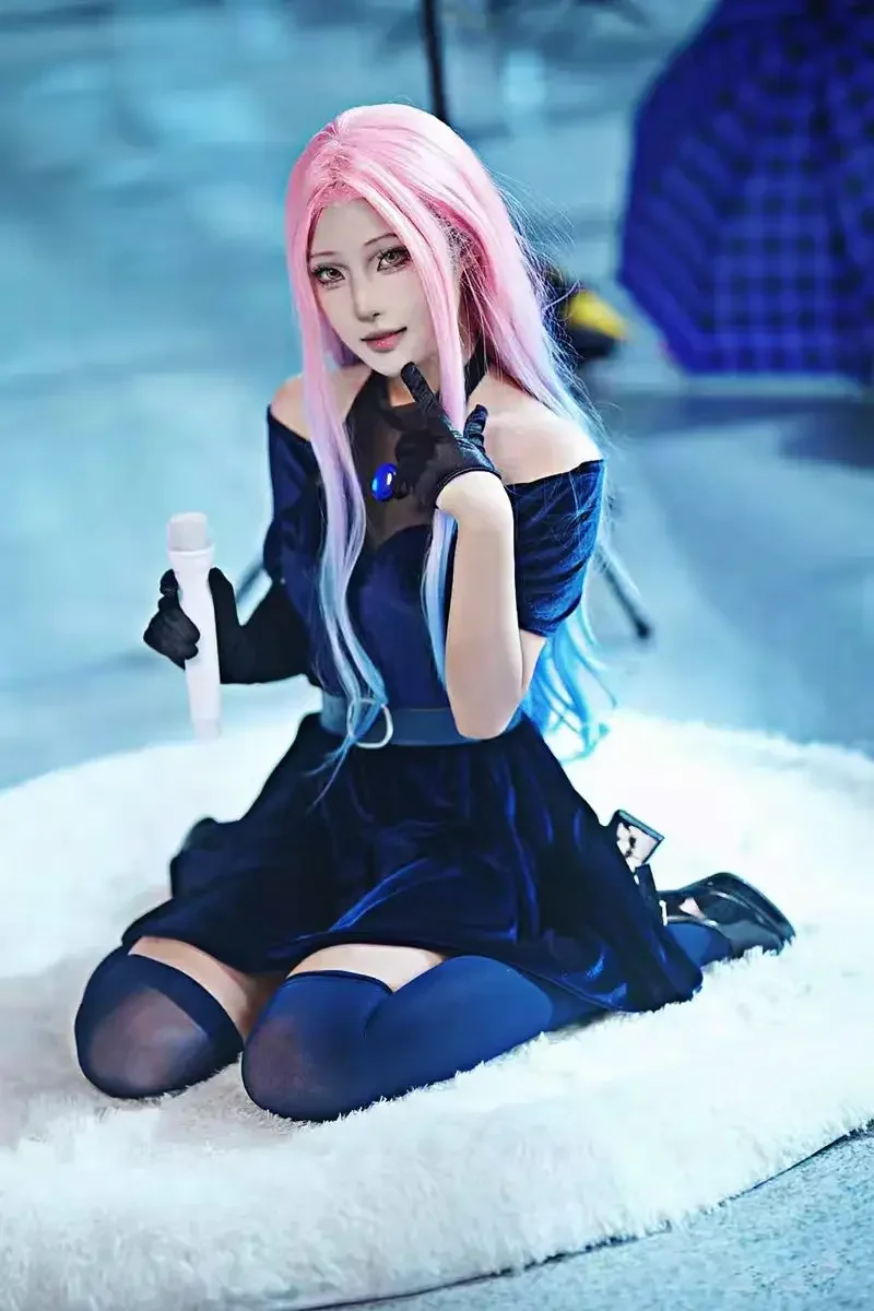 ชุดคอสเพลย์มิซิ 2026 ชุดคอสเพล - Anime Cosplay Blue Hair บทวิจารณ์และราคา